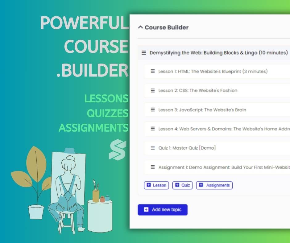 Powerful Course Builder