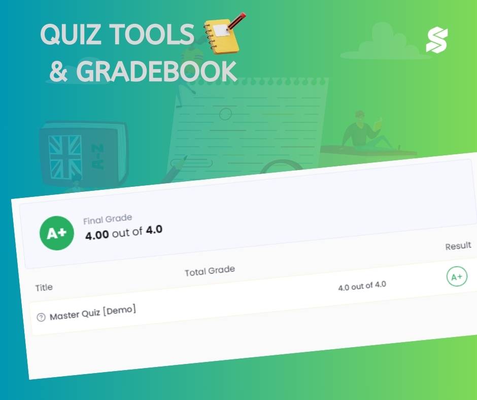 Quiz and Gradebook Tools